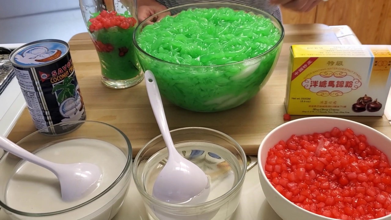 Bánh Lọt, Dùng Một Loại Bột Nhanh Gọn Dễ Làm, 1 Hộp Bột Dùng 8 Cups Nước (8 cups = 2 liters)