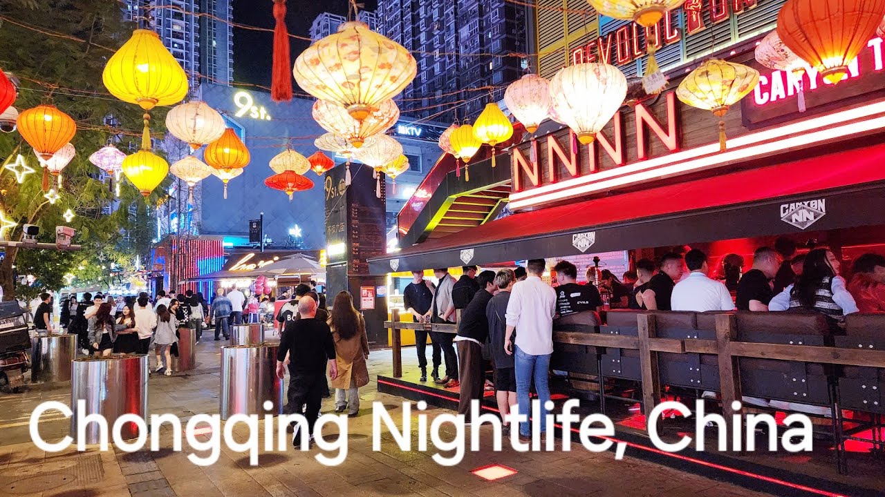 China Nightlife Vlog : At Chongqing Bar Street