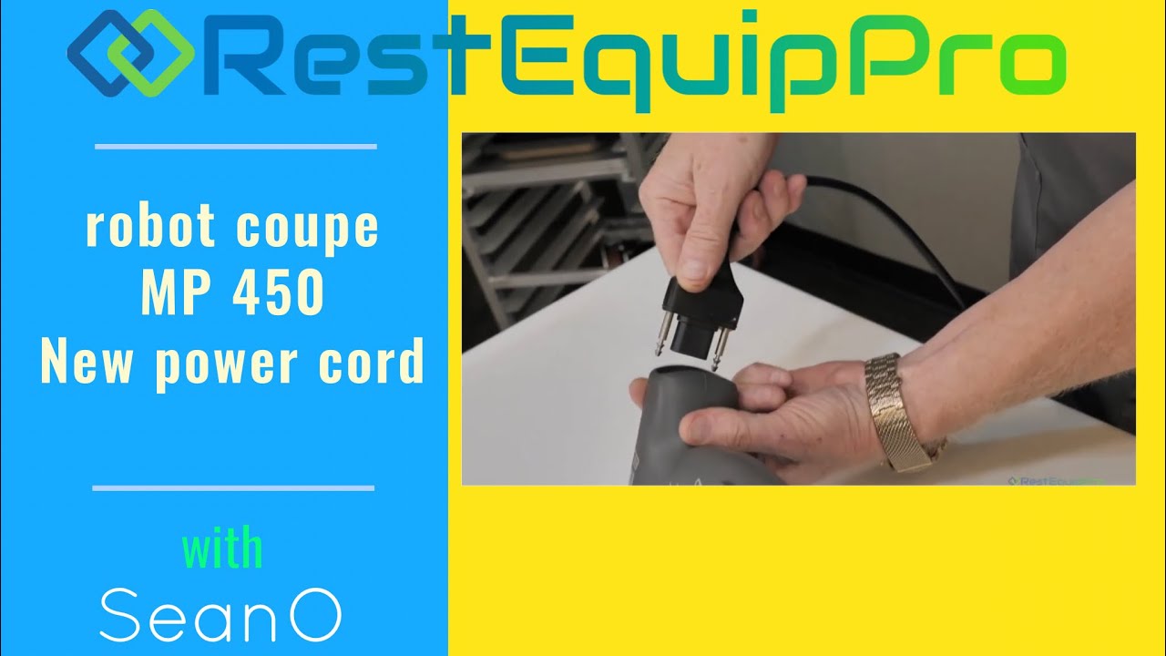 robot coupe MP 450  New Cord Design