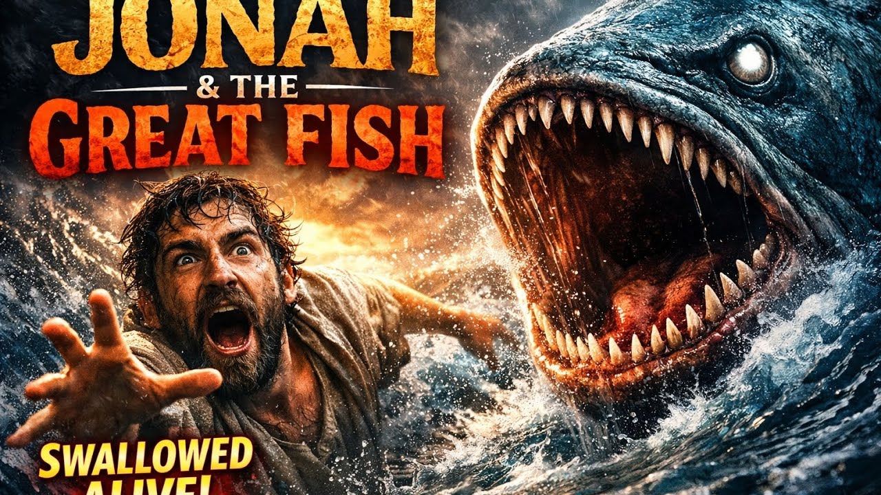 “He Tried to Run From God… Then a Giant Fish Swallowed Him | Jonah Bible Story”