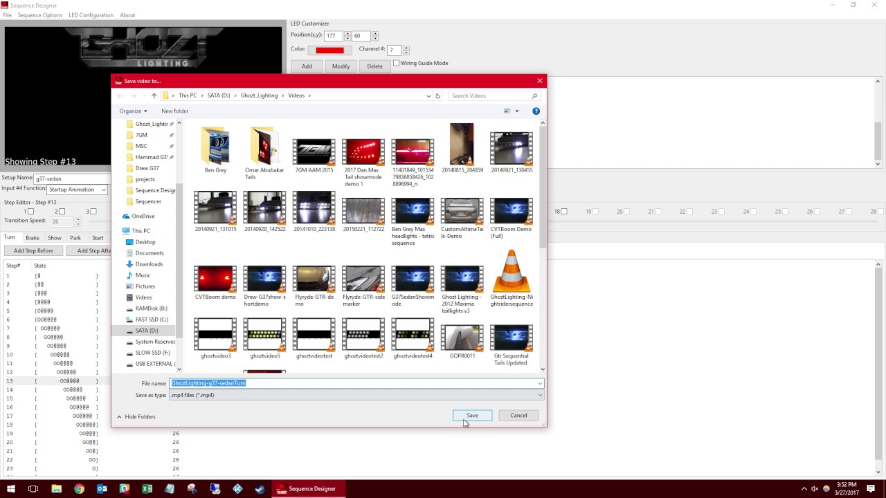 Ghozt Lighting: Sequence Designer Demo