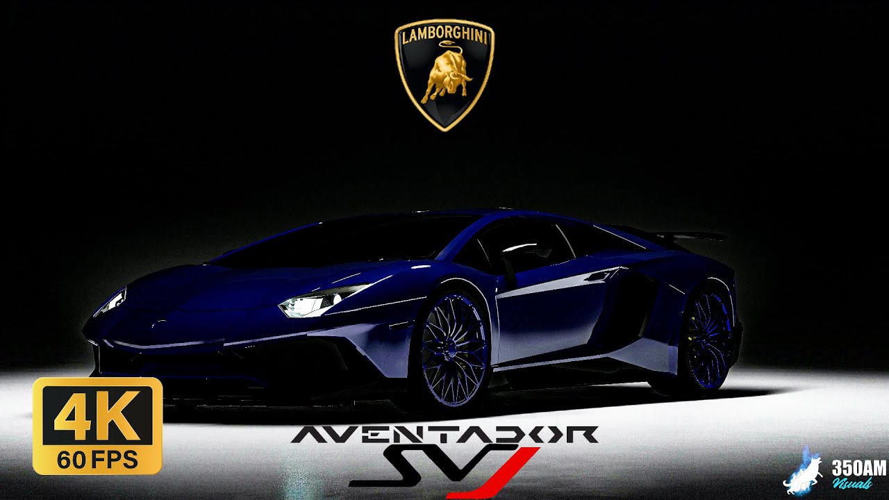 Lamborghini Aventador SVJ - Ambient Showroom Showcase Loop - 4K Ultra HD 60fps – 10 Hour