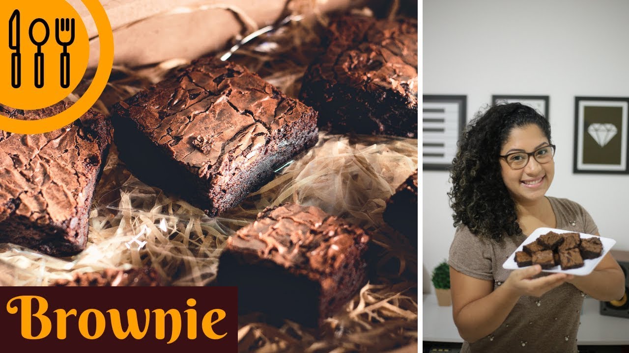 RECEITA DO MEU BROWNIE DE CHOCOLATE - FÁCIL E DELICIOSO - Simplifique com Dani Brito