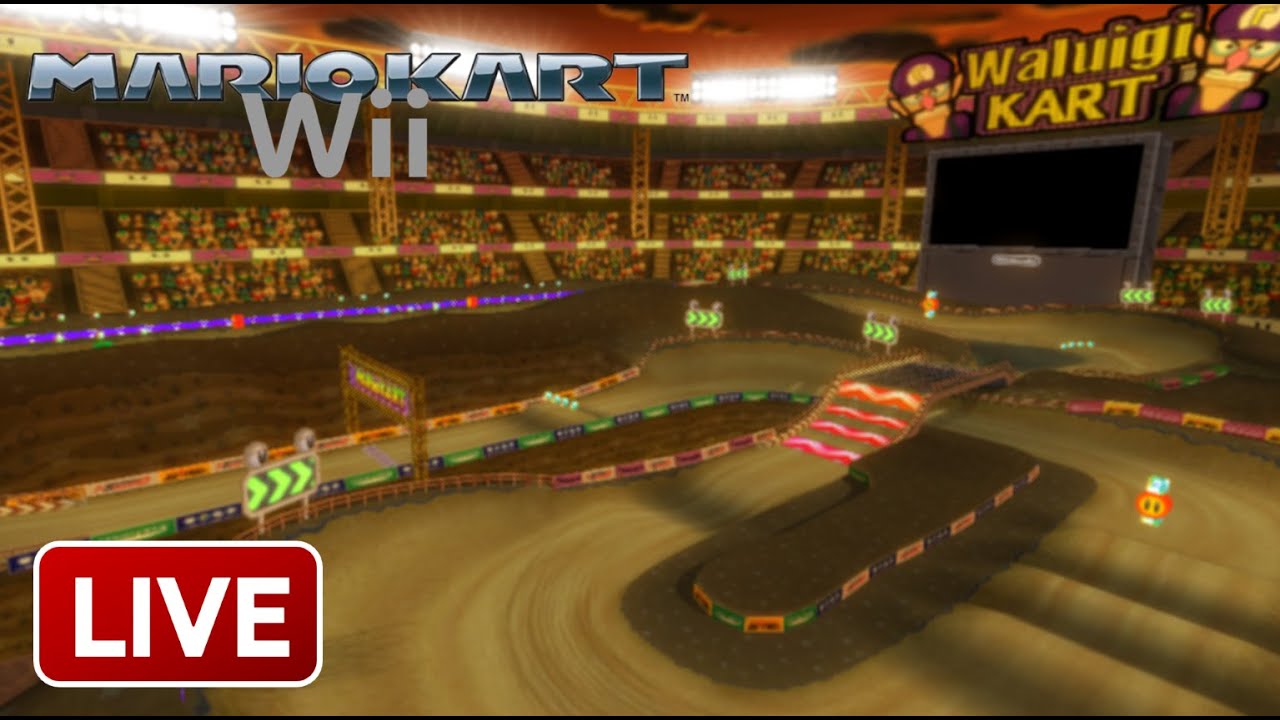 Mario Kart Wii Time Trials LIVE
