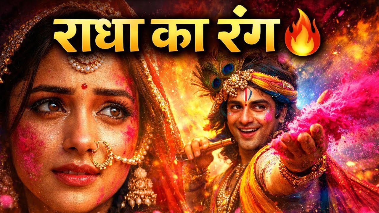 👉 Radha Krishna Holi 2026 🔥 | राधा का रंग | Divine Holi Power Mix | Bhakti DJ Song