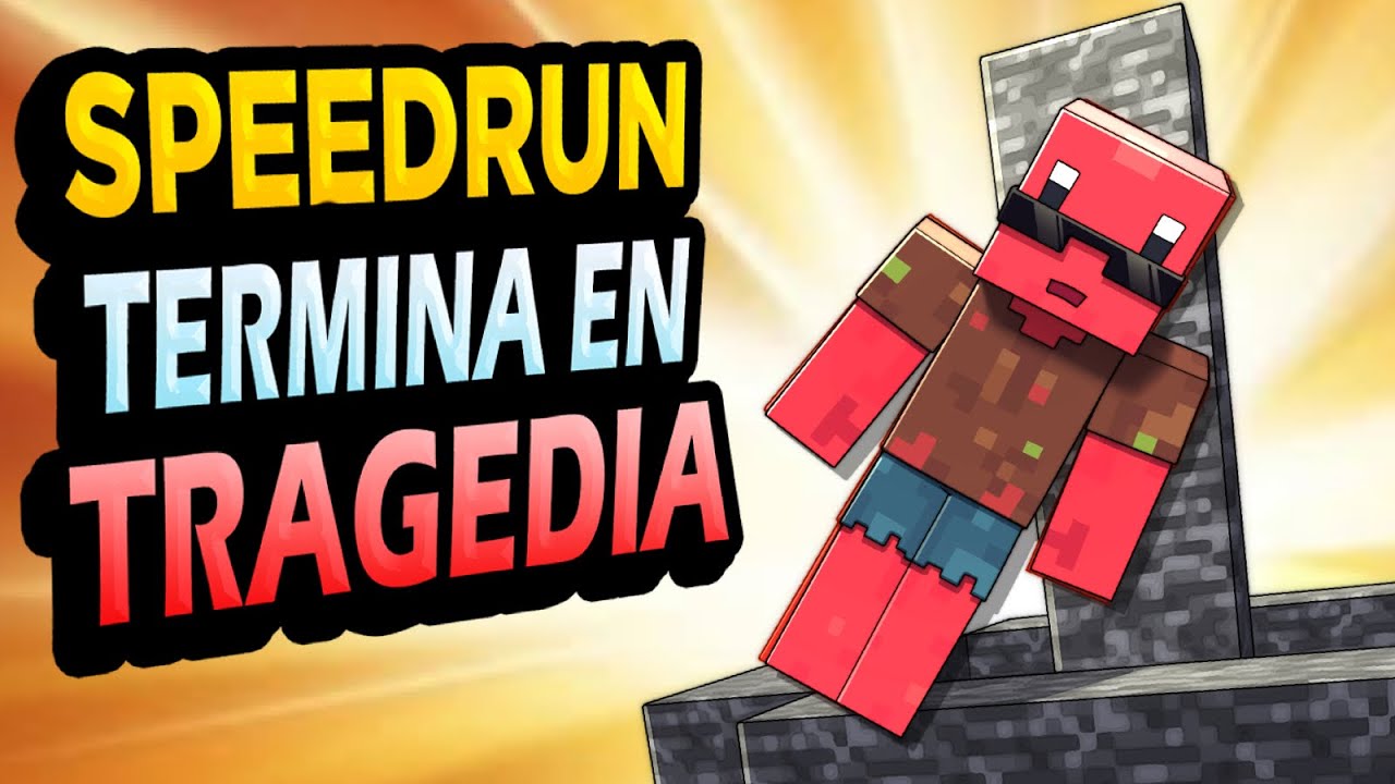 Ocurrió la MAYOR TRAGEDIA de SPEEDRUN de Minecraft