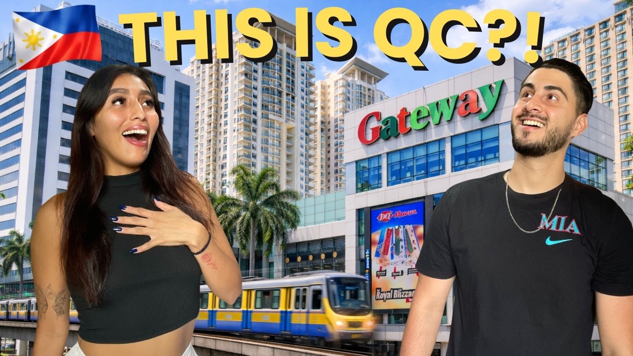 FIRST TIME in Quezon City 🇵🇭 (We Didn’t Expect THIS)