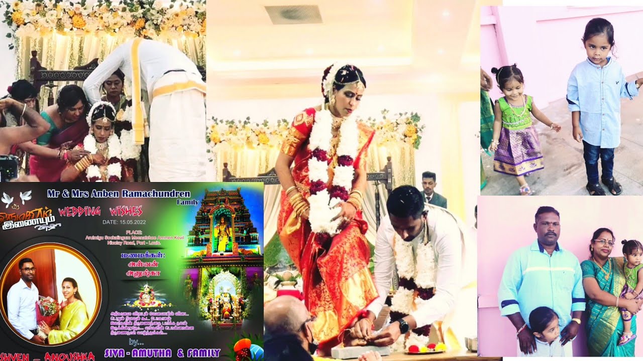Mauritius Traditional Tamil wedding highlights.