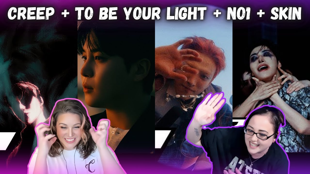 ATEEZ 'Creep' + 'To be your light' + 'NO1' + 'Skin' | Реакция K-Cord Girls
