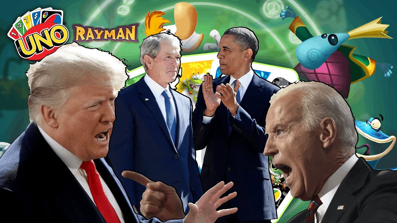 Президенты США играют в UNO 7
