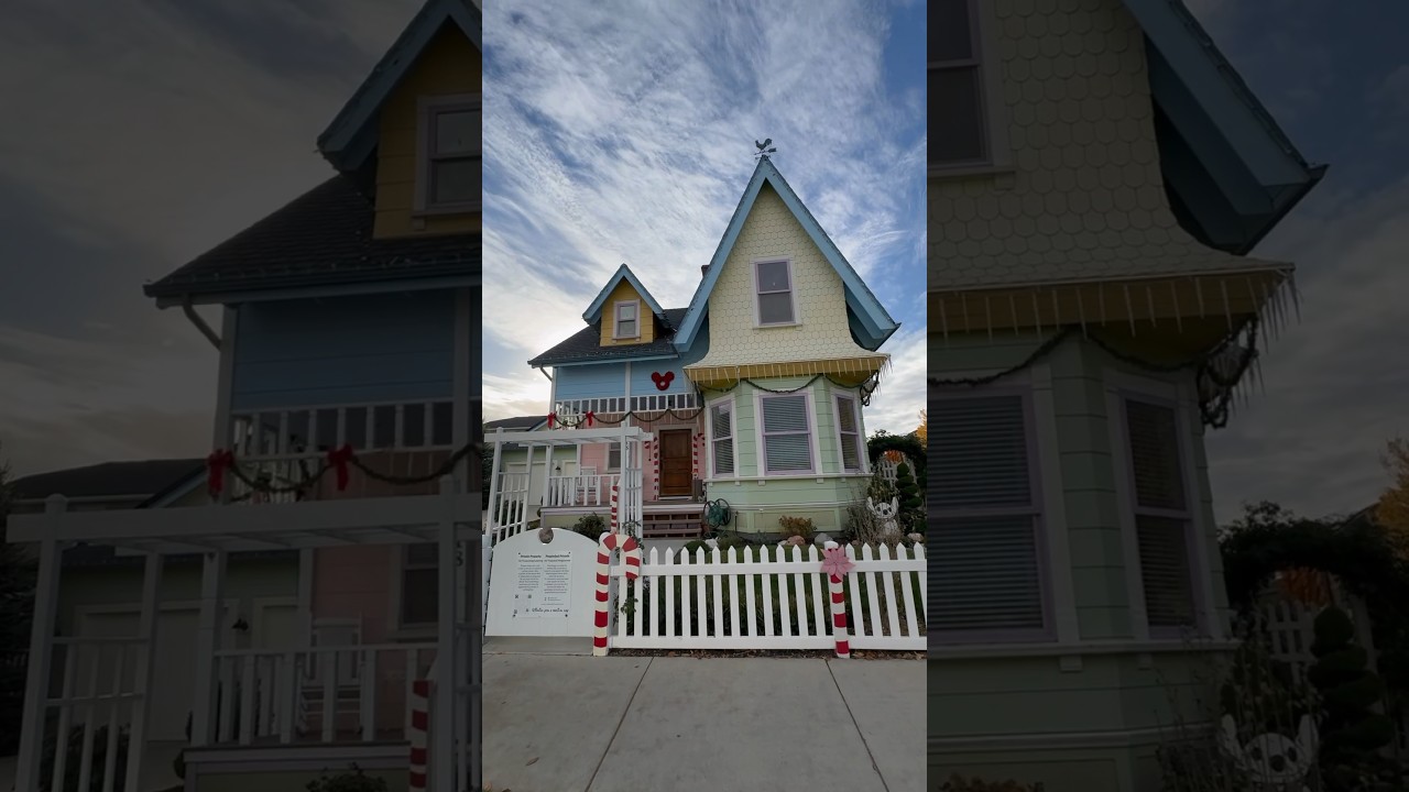 Casa de Up en la vida real! #up #movie #peliculas #reallife #pixar #disney #utah