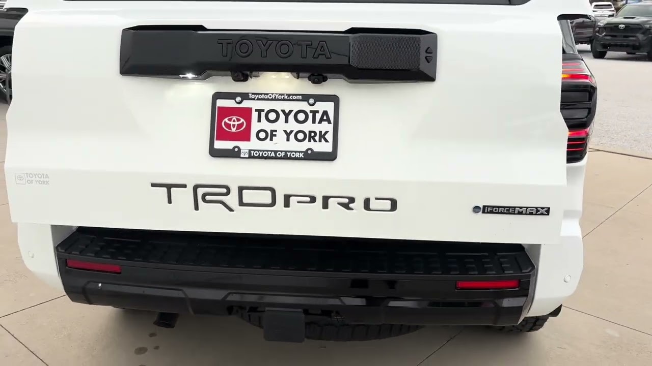 2026 Toyota 4Runner TRD Pro i-FORCE MAX 🔥Built to dominate on-road and off at Toyota of York