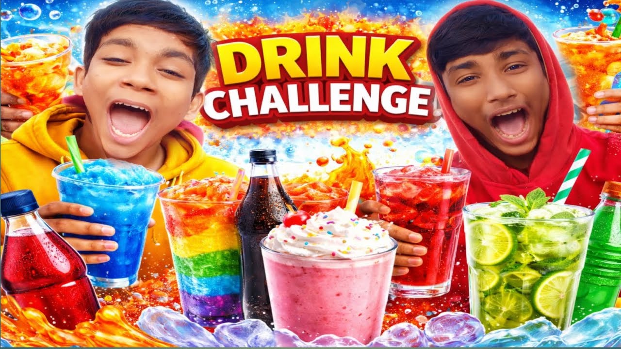 Guess The Drink Challenge??😱😱