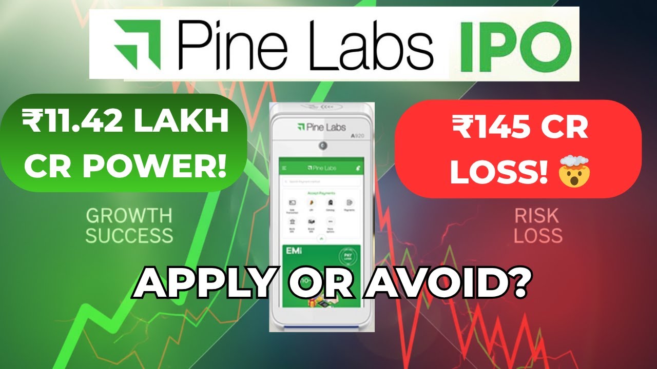 Pine Labs IPO Review: ₹145 CR Loss vs. ₹11 Lakh CR Power! 🤯 | Crorepati Math - Apply or Avoid?