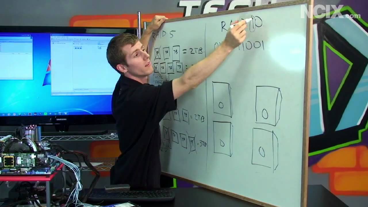 RAID 5 & RAID 10 Tutorial & Explanation (NCIX Tech Tips #79)