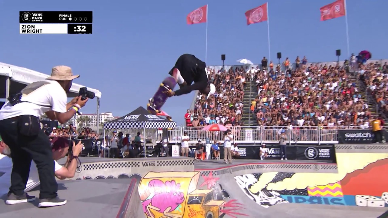 1st Place - Zion Wright (USA) 90.50 | Huntington Beach, USA | 2018 Men's Vans Park Series