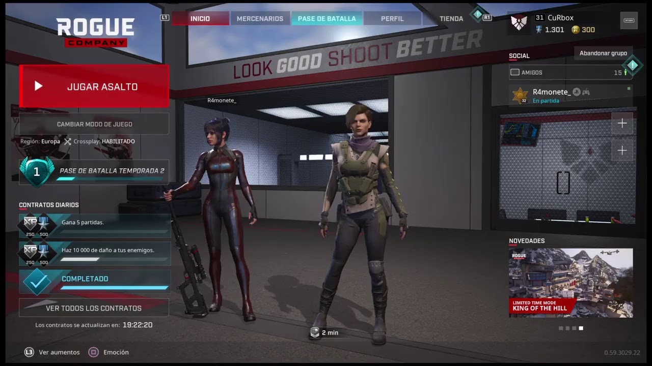 Rogue Company llevando la tarde PS4 | Let‘s Play Español