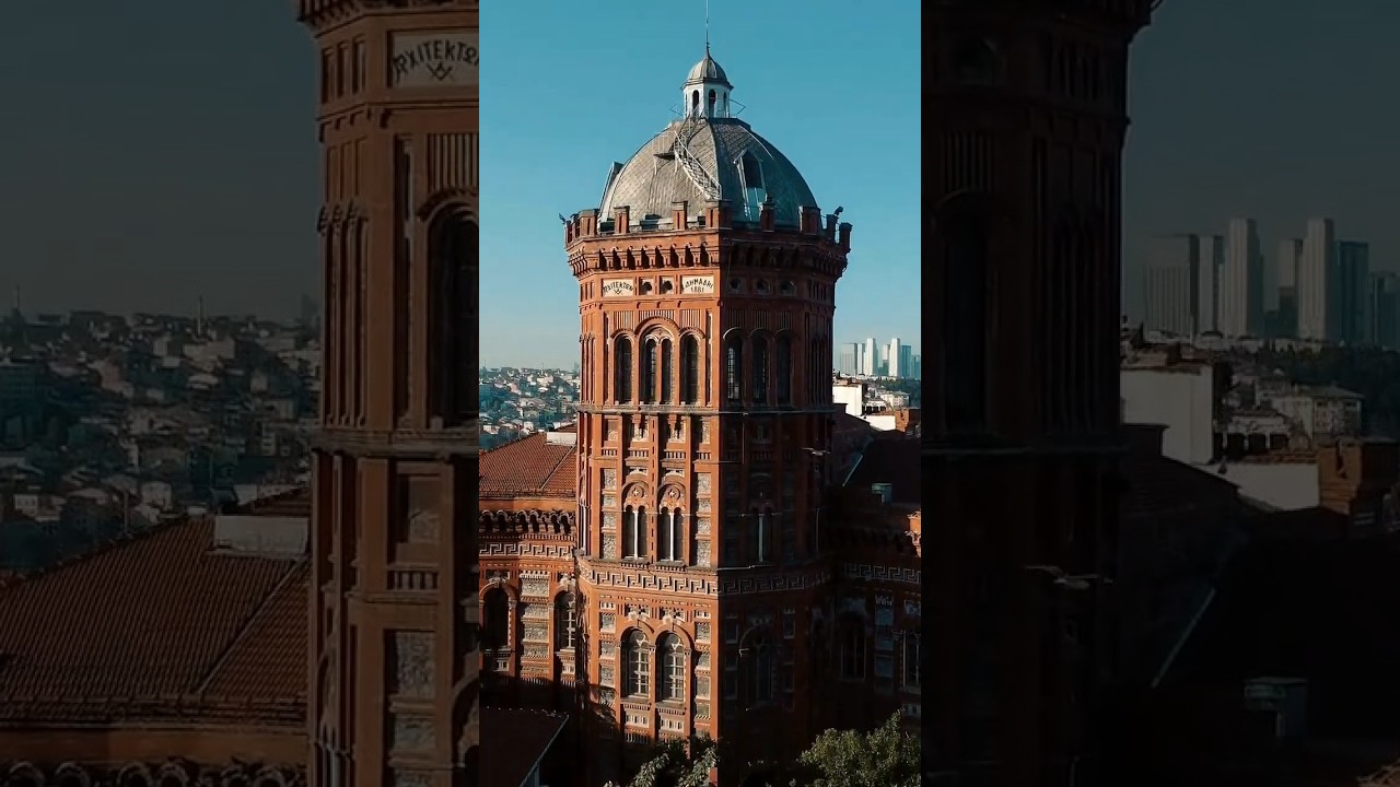 O impressionante Col&eacute;gio Grego de Fener, em Istambul!