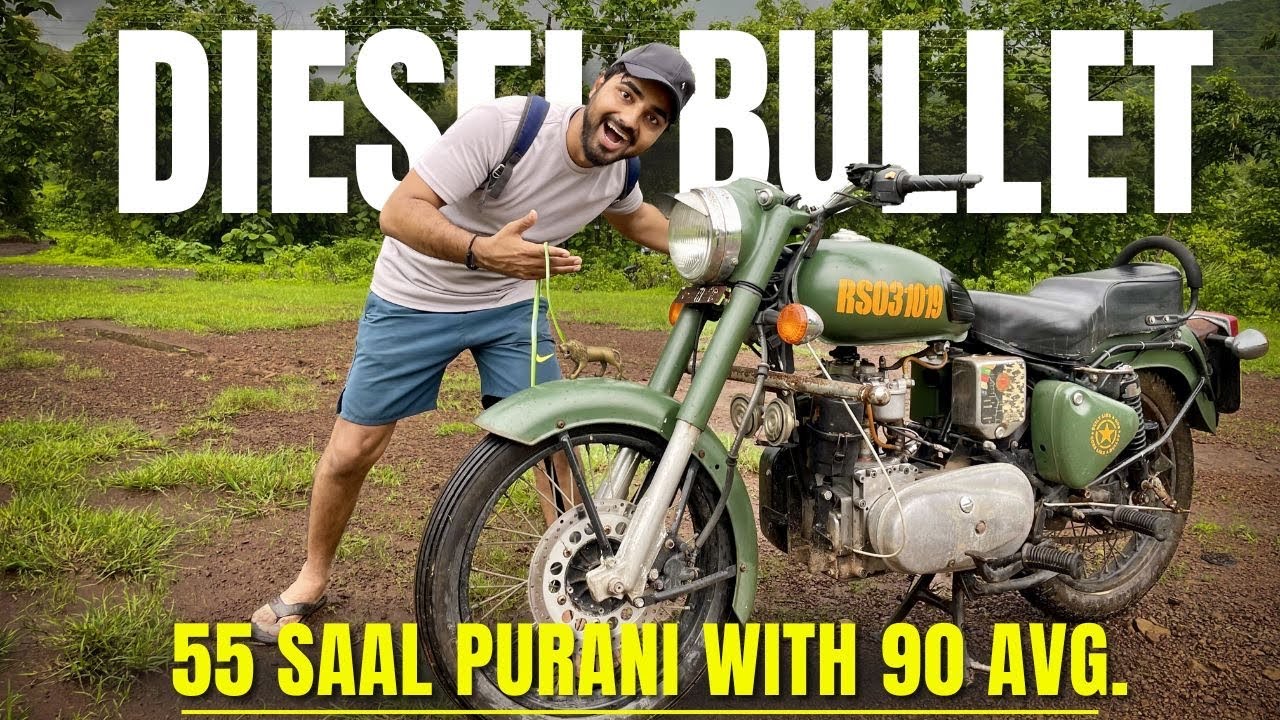 90 ka Average deti hai ye 55 Years Old Diesel Bullet | Your Storyteller | Vintage Bike