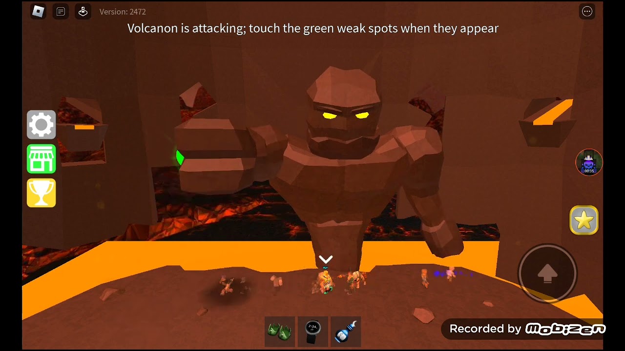 epic minigames colossal assault volcanon