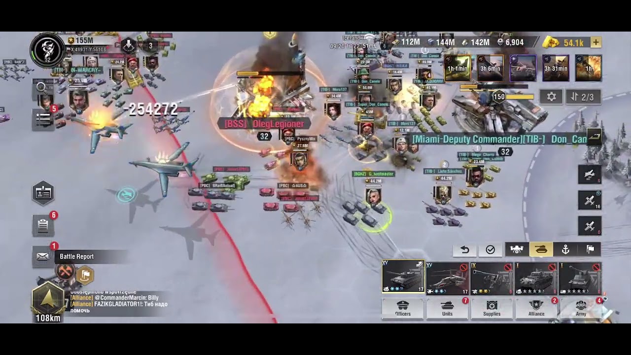 Attempting to stop PBC's CC build with TIB in warpath