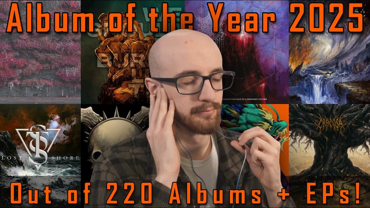 KC's 2025 Album & EP of the Year: Ranking the BEST of over 200 new records that I listened to!