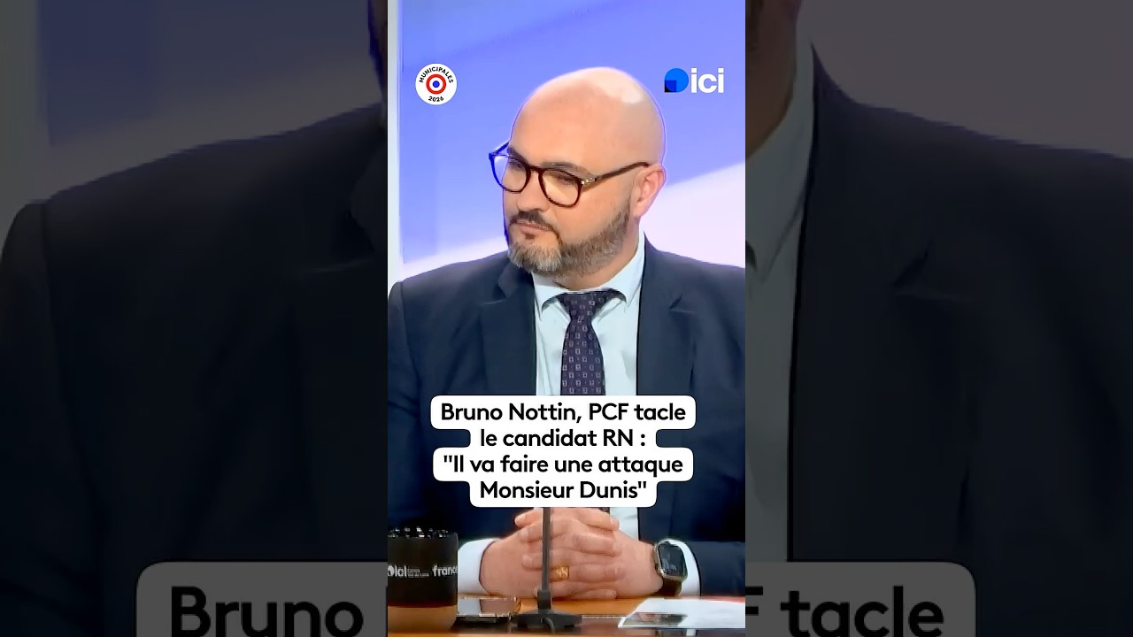 Municipales à Montargis : Bruno Nottin (PCF) tacle Côme Dunis (RN)