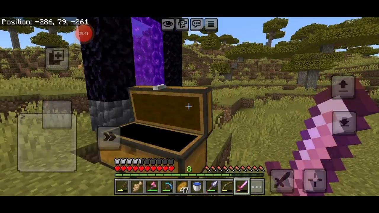 Exploring the Nether in Minecraft 