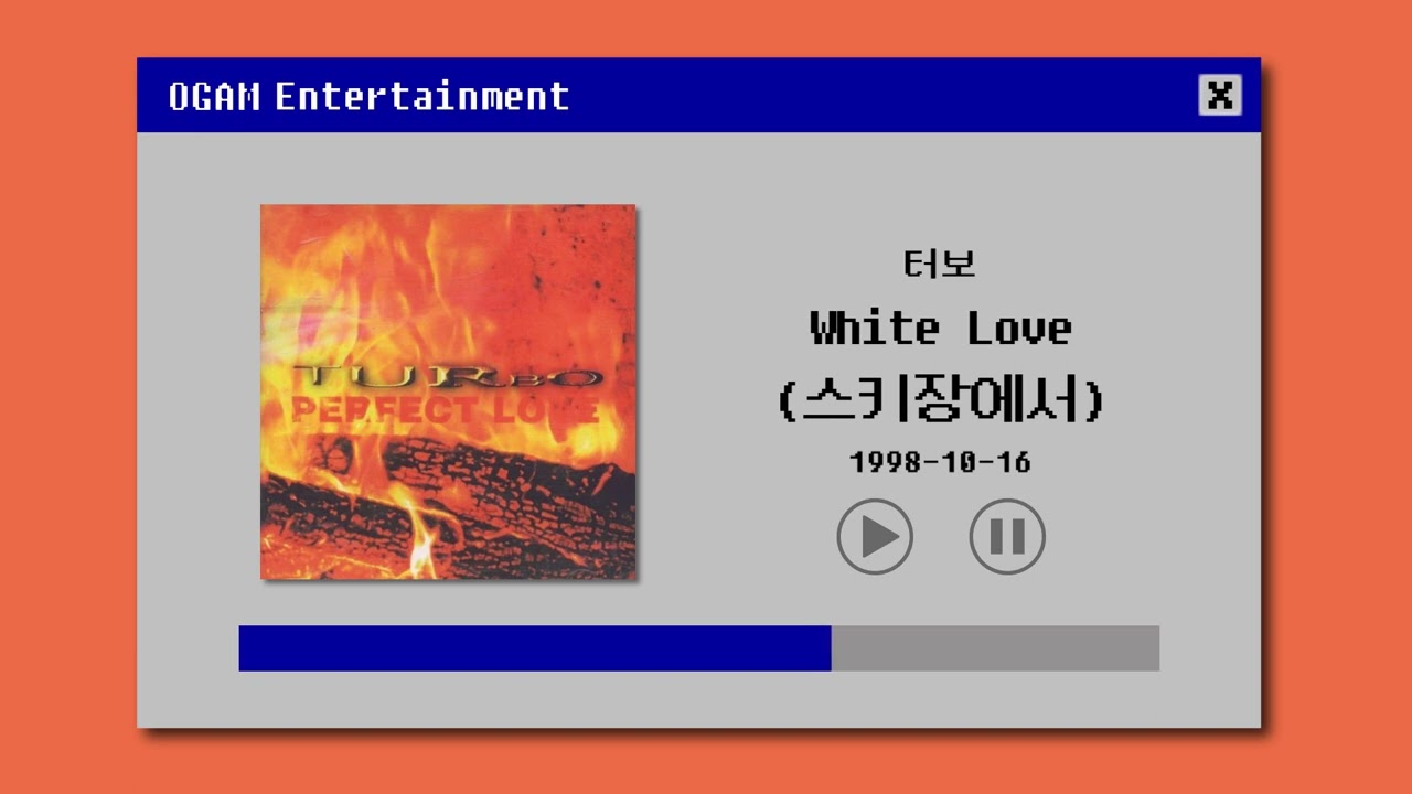 [BEST SELLER] 터보 - White Love (스키장에서)