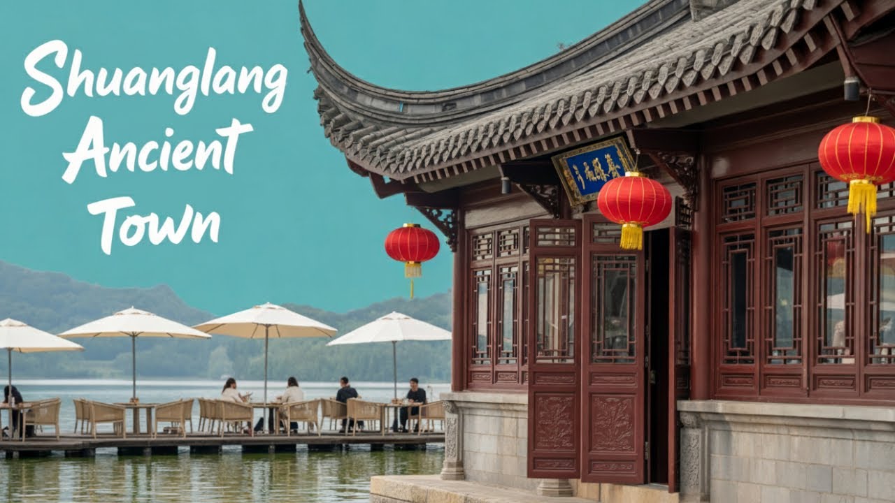 Nongkrong di Shuanglang Ancient Town, Dali | Explore Pulau Nanzhao Via Drone