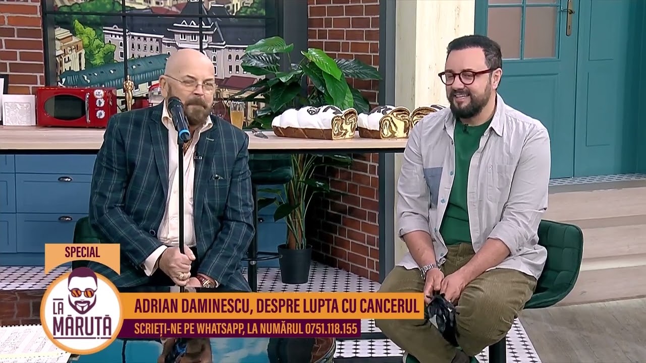 Adrian Daminescu, despre lupta cu cancerul