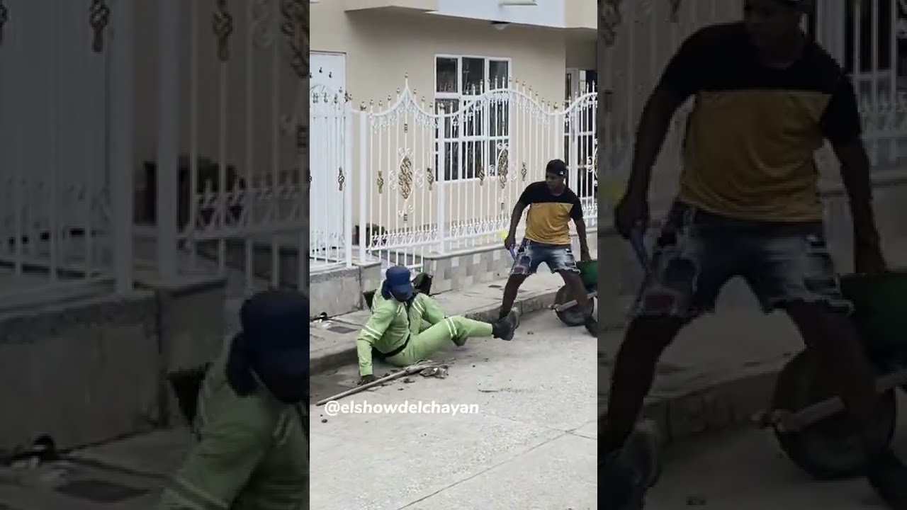 La carretilla y la bocina divertida (prank)