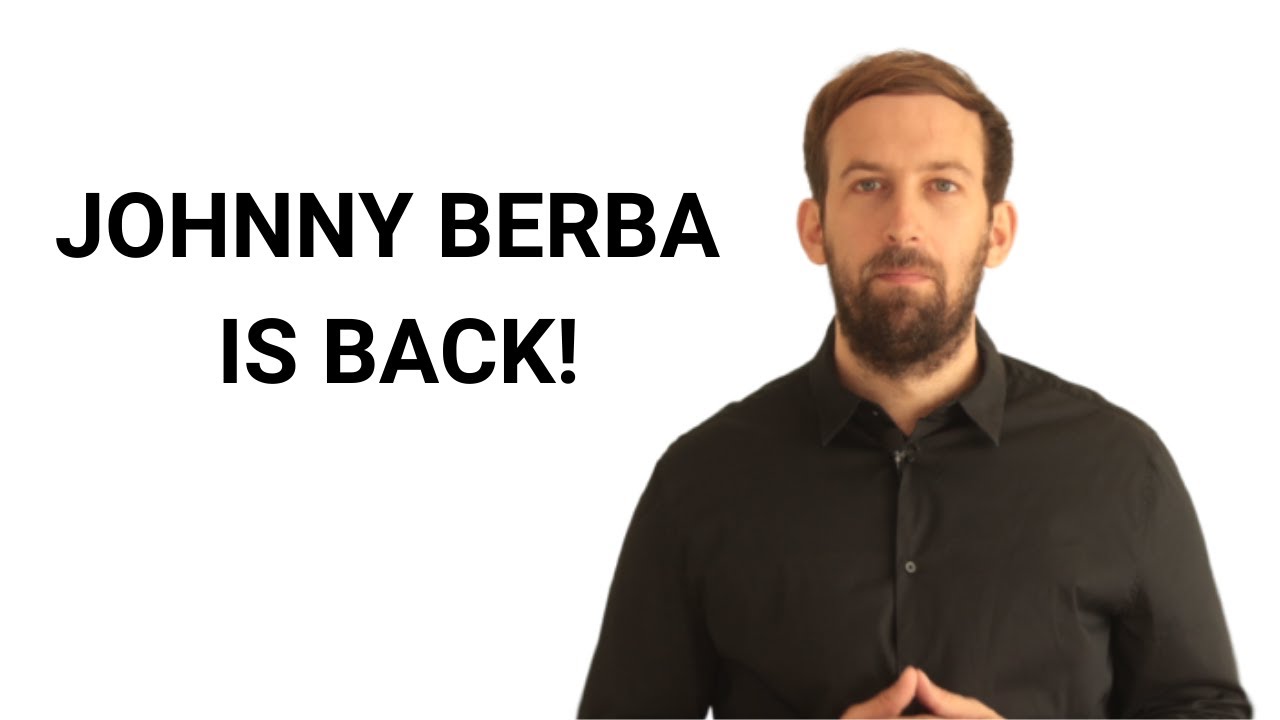 **GREAT NEWS** JOHNNY BERBA IS BACK! IN DECEMBER| BOOK A ZOOM CALL NOW TO APPLY FOR COACHING