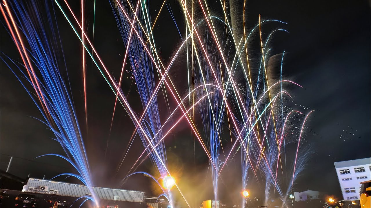樹林濟安宮 乙巳年酧恩祈安五朝圓醮大典 圓滿煙火秀