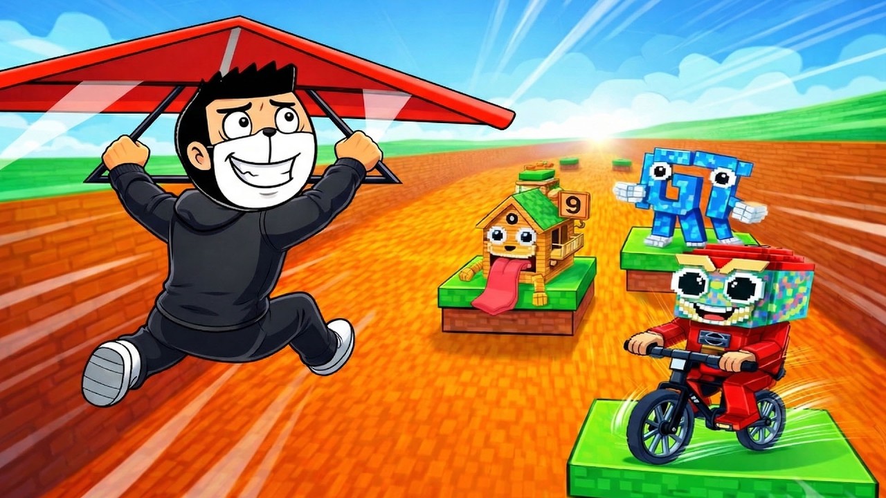 ใช้เครื่องร่อน ไปขโมย Brainrot  🪂 Roblox