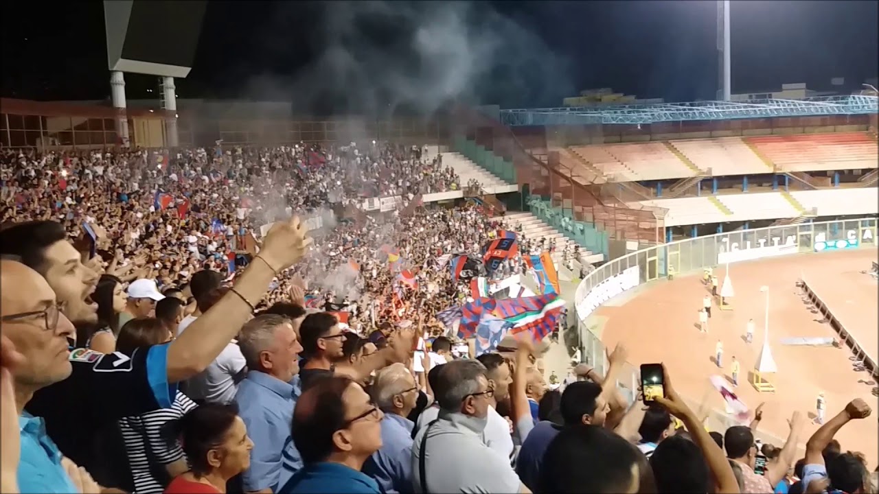 Catania - RoburSiena 2 - 1-3 - 4 . Ritorno playoff SerieC:10/06/2018 . Andata ( 1 - 0 ) : 06/06/2018