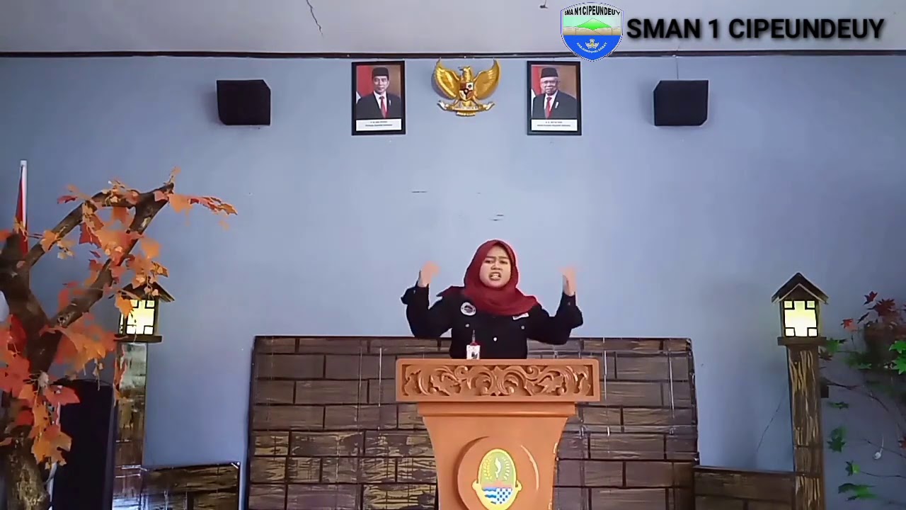 MERINDING.. PIDATO SISWA: PERWUJUDAN BELA NEGARA DI KALANGAN PEMUDA | HANI SUKMAWATI