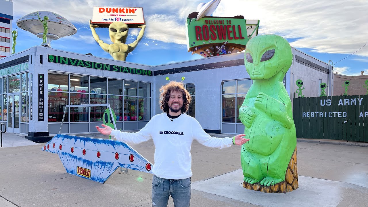 ROSWELL: Город ИНОПЛАНЕТЯН и НЛО 👽