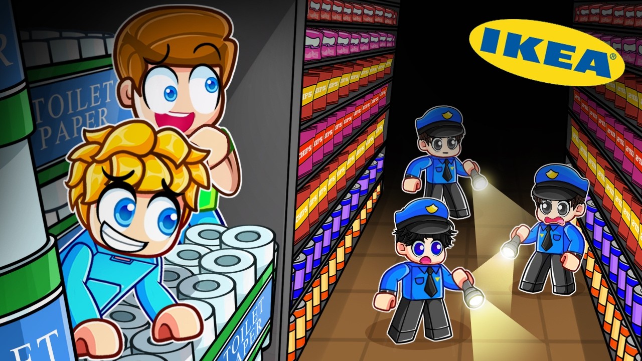 Ich Lebe HEIMLICH in einem SUPERMARKT!