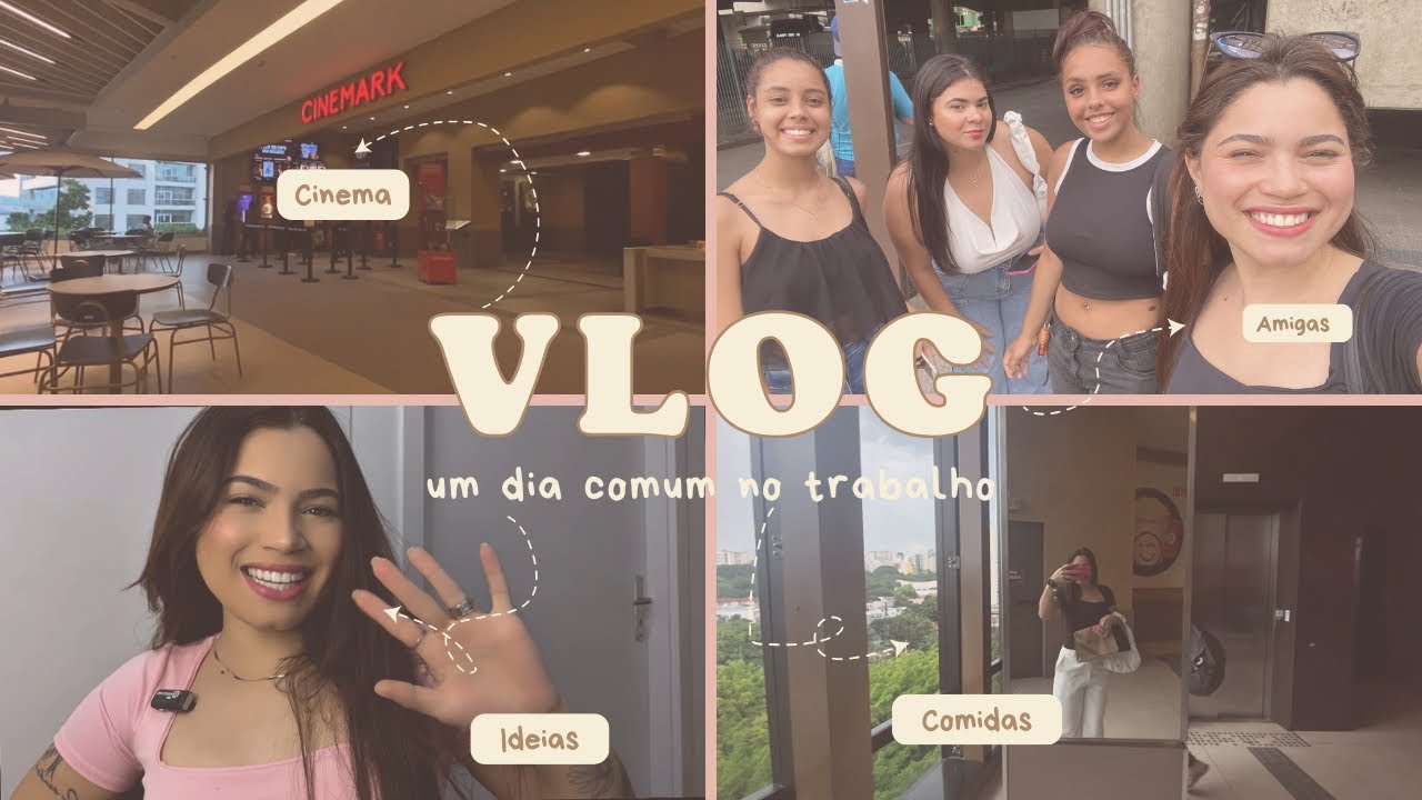 Um dia na minha vida (real) – trabalho, amigos e cinema 🎬