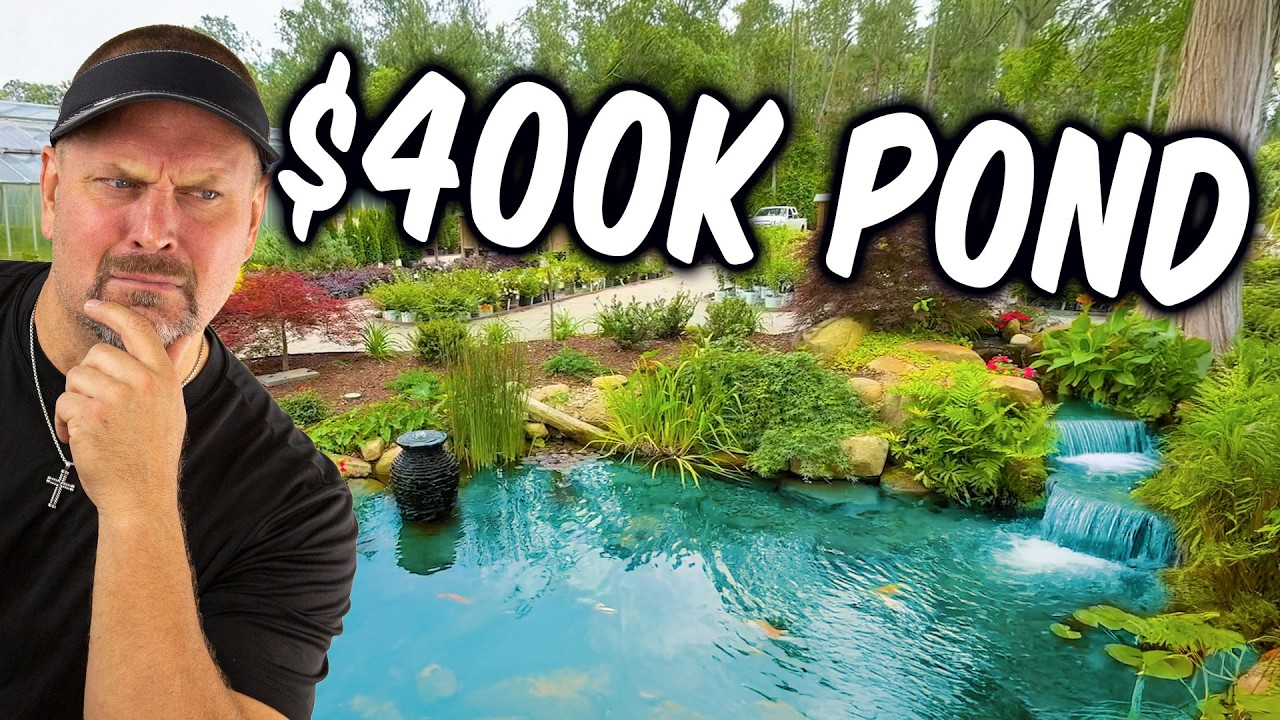$400,000 INCREDIBLE Water Features at Garden Center