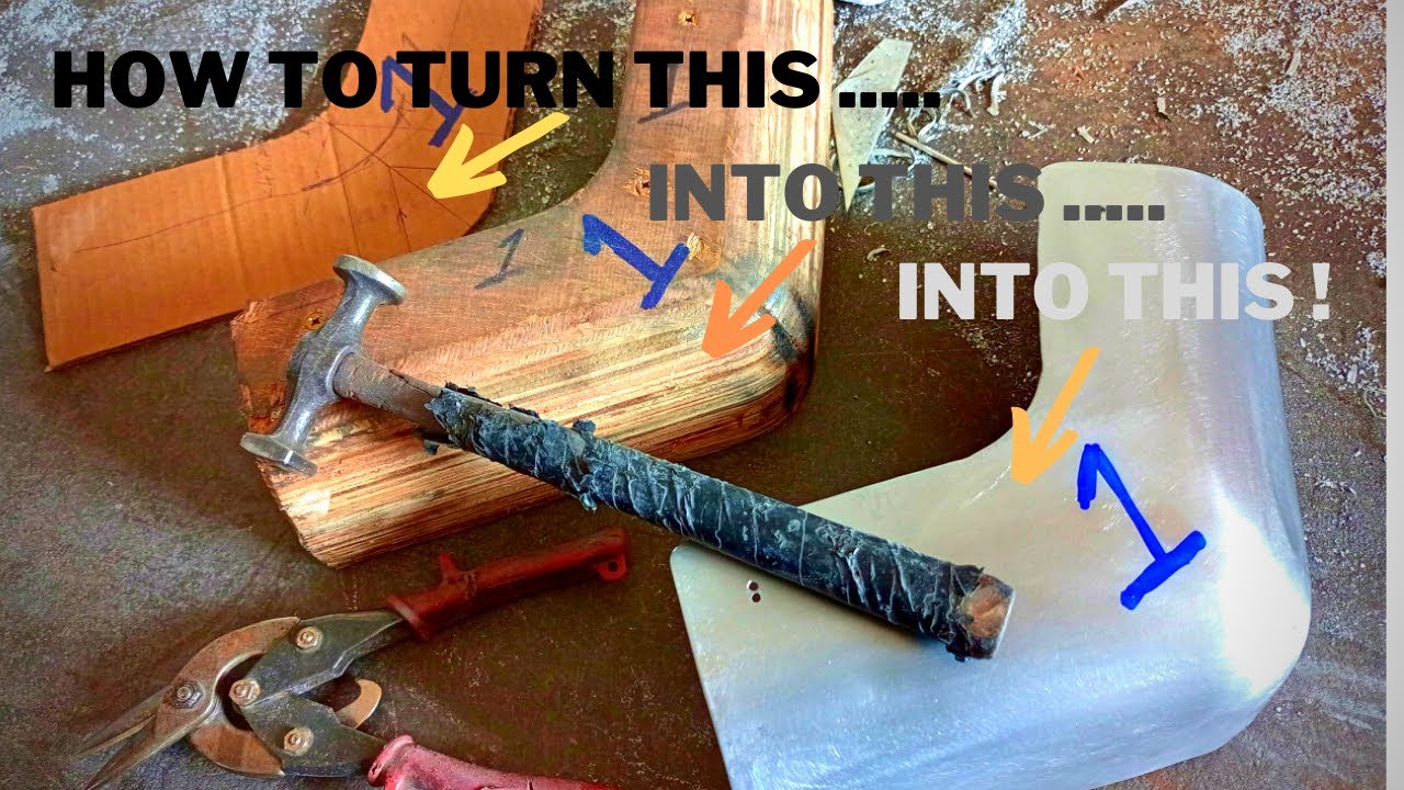 An insight into my sheetmetal working process. How I shape aluminium in a hydraulic rubber press.