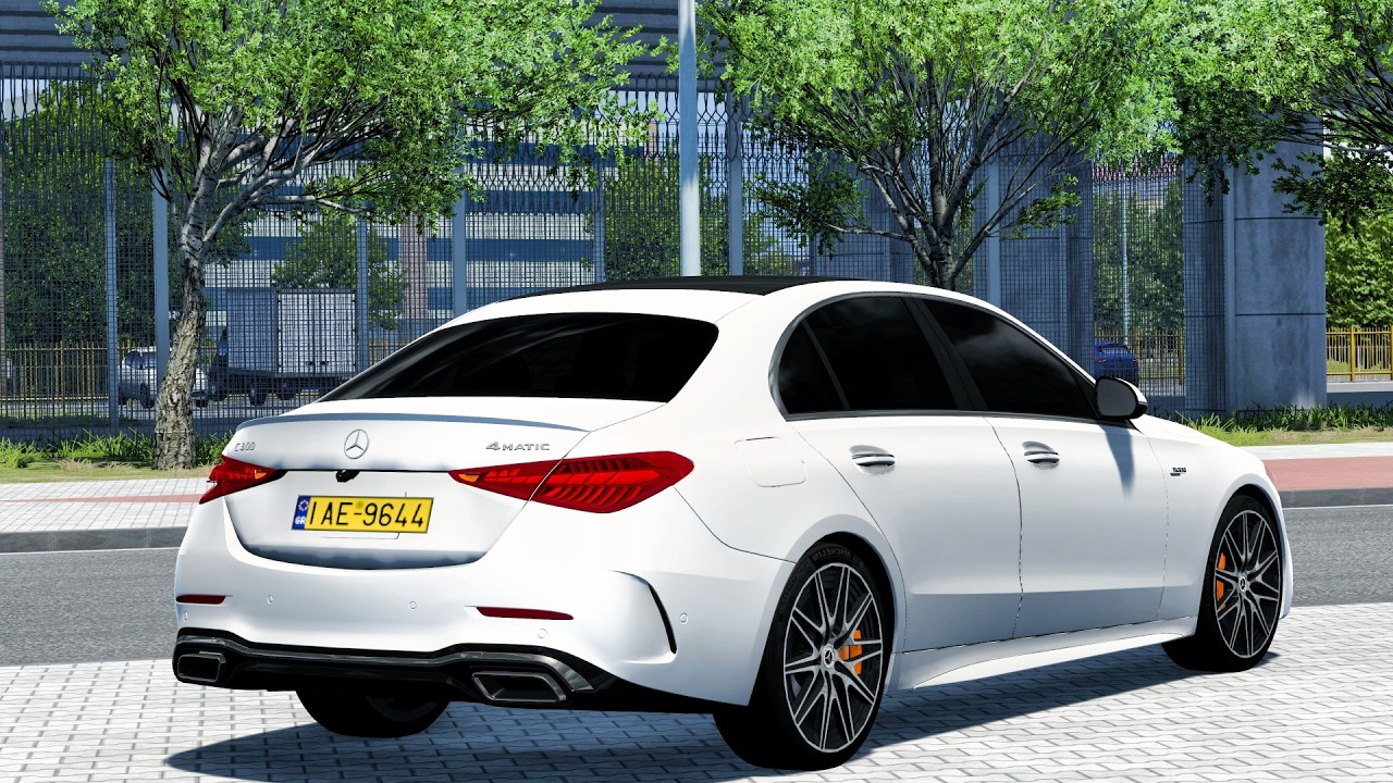 Mercedes-Benz C300 4Matic - ETS2[1.56][Euro Truck Simulator 2][Greece DLC]