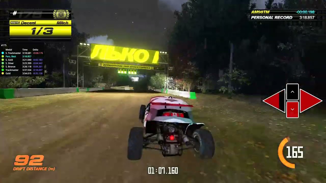 Trackmania Turbo #175 - STM 3:18.275