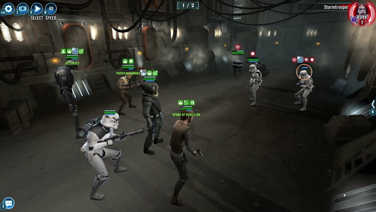 [Gameplay] Swgoh ROTE Cassian CM - Adrad 2/2