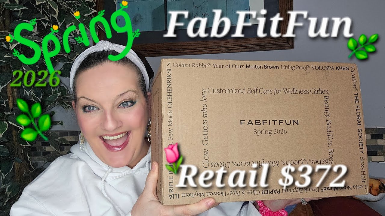 Весенняя коллекция FabFitFun 🌿🌷2026 наступила! Я довольна этим вариантом. А вы что думаете?
