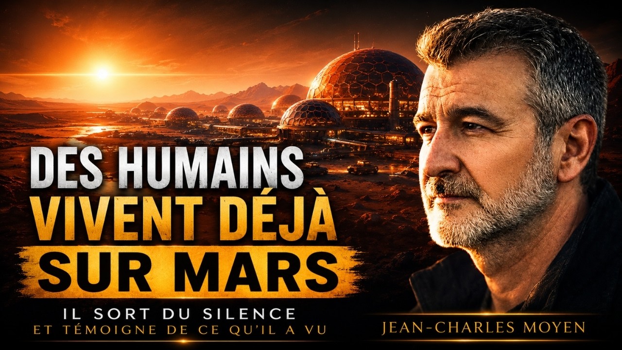 Des humains vivent d&eacute;j&agrave; sur Mars｜Jean-Charles Moyen
