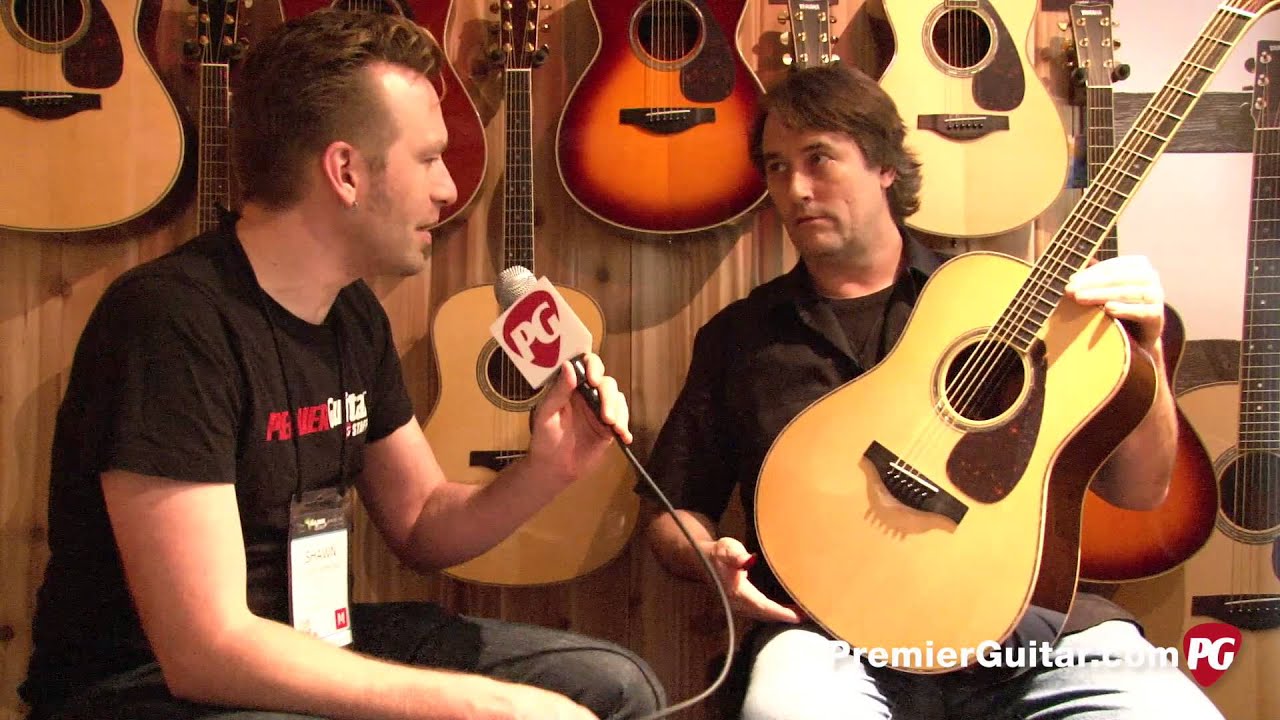 NAMM '14 - Yamaha LL16 Dreadnought & FG740SFM Demos