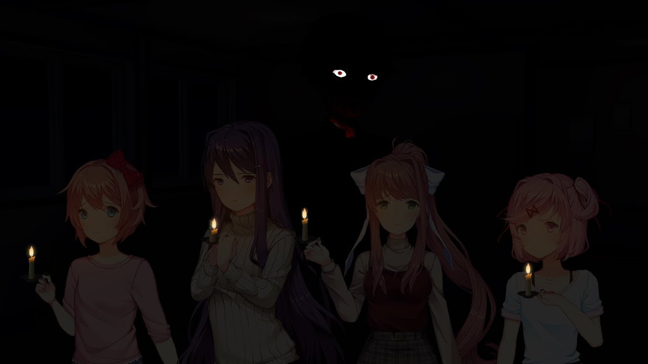 The Dokis Play The Midnight Game - DDLC Mod