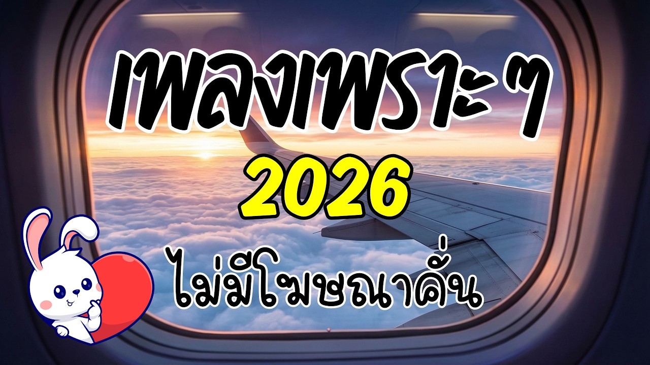 รวมเพลงเพราะๆ ฟังสบาย 2026 [Vol.59] 🎧 ฟังยาวๆ ต่อเนื่อง 🎸(ไม่มีโฆษณาคั่น) | กระต่ายอ้วน ชวนฟัง 🐰